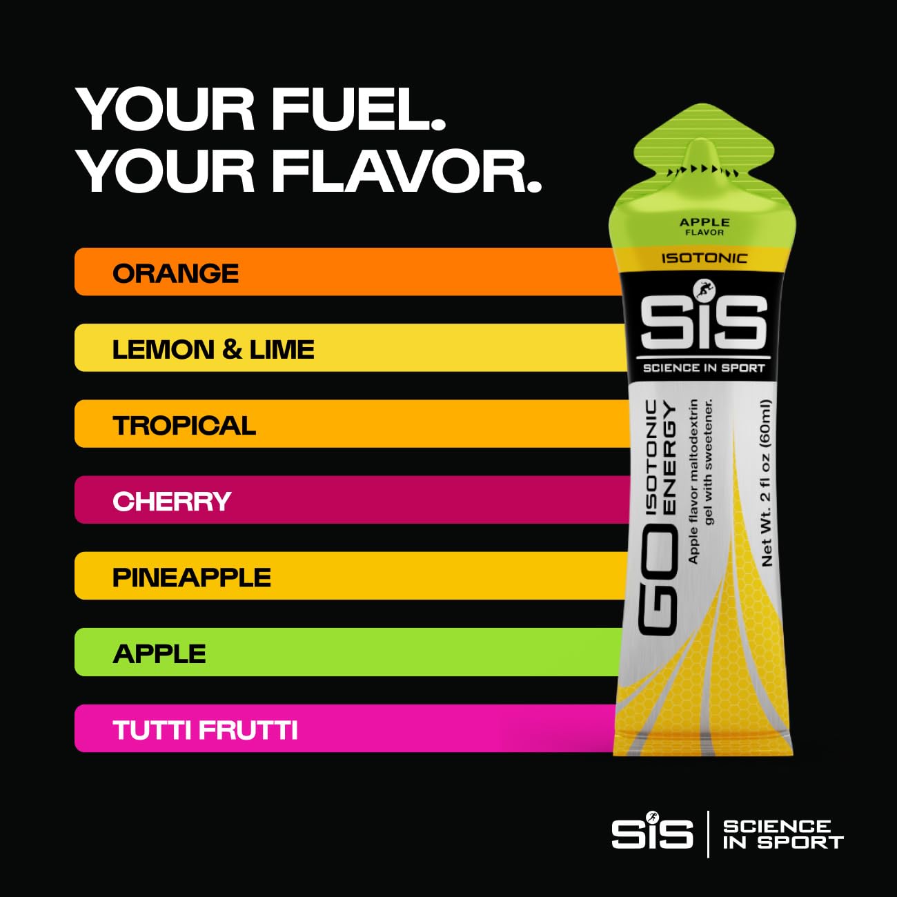 Science in Sport etiqueta con ingredientes y certificaciones para confianza