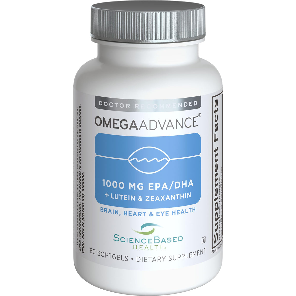 ScienceBased Health frente del empaque claro, presenta pureza y confianza