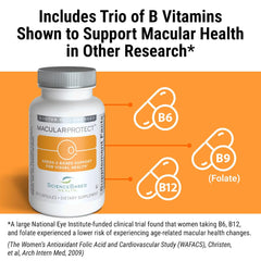 ScienceBased Health suplemento en mesa junto a gafas y luz natural