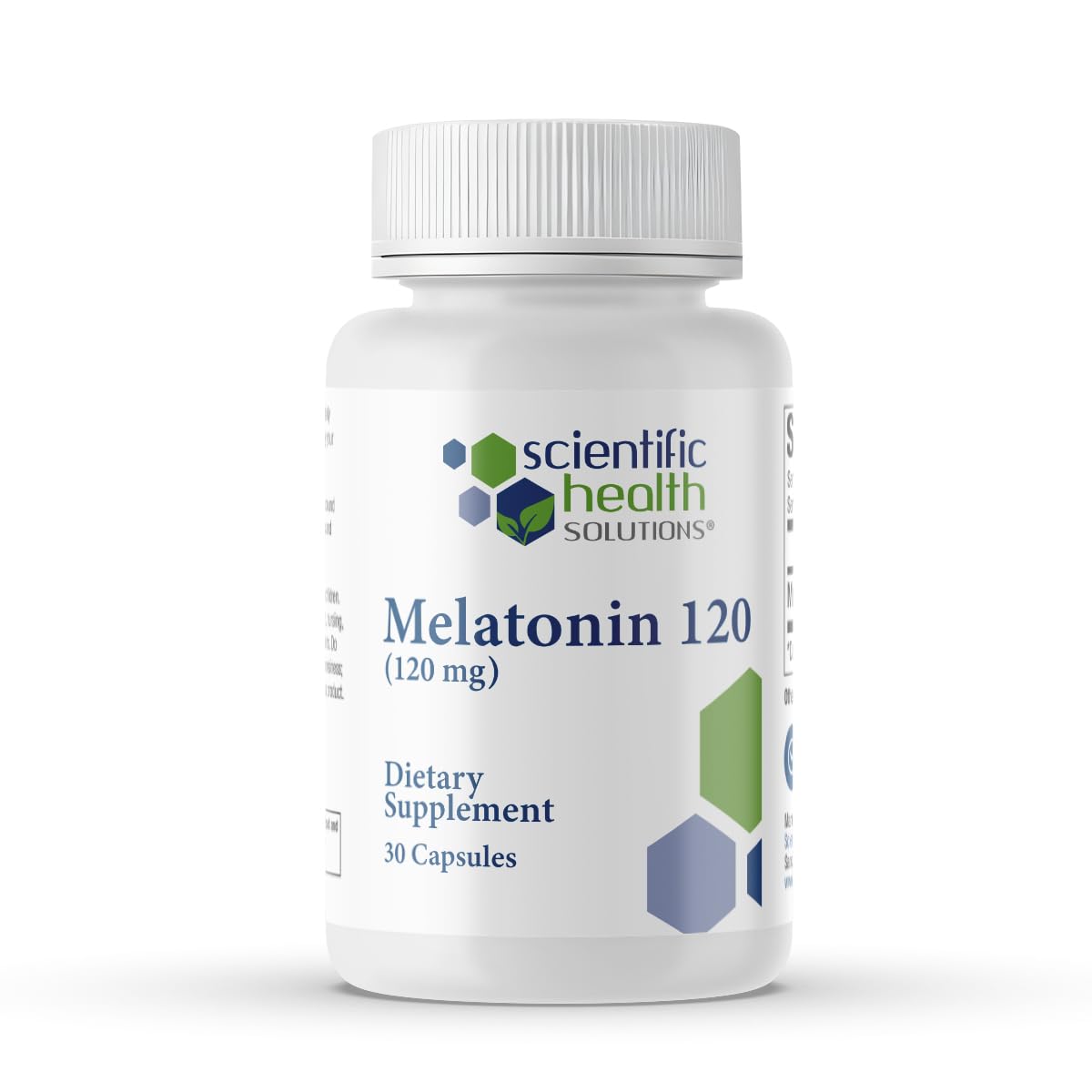 Scientific Health Solutions vista frontal del empaque, claridad en la dosis