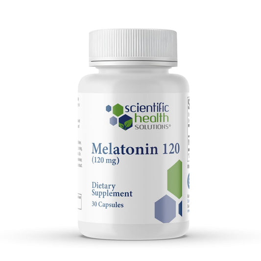 Scientific Health Solutions vista frontal del empaque, claridad en la dosis