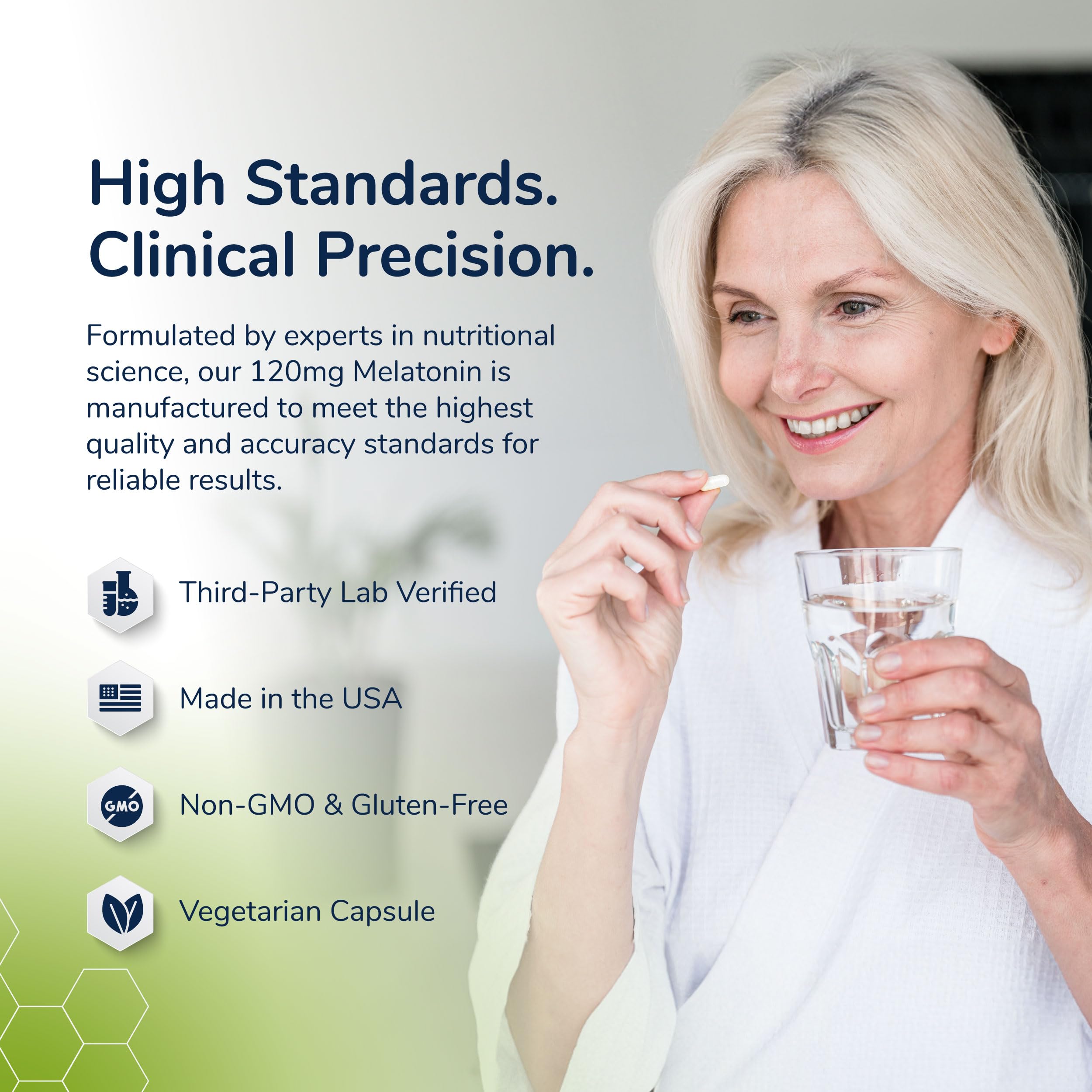 Scientific Health Solutions comparación de tamaño con moneda, referencia de escala