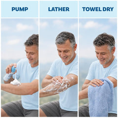 Scrubzz en bolsa de camping, higiene portátil sin agua