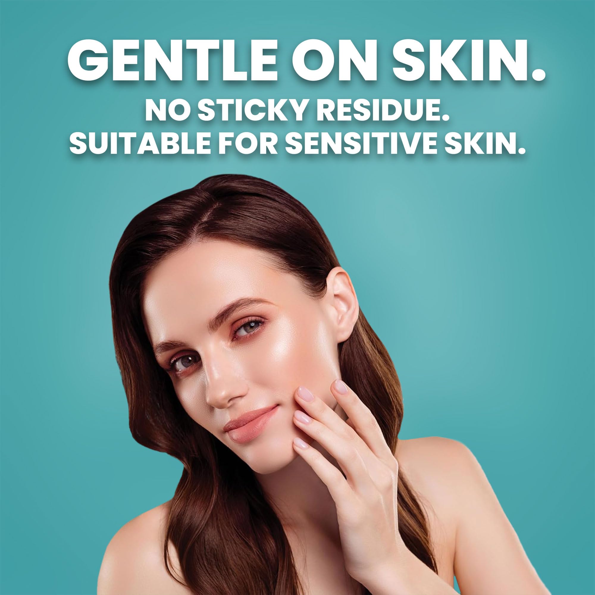 Scrubzz etiqueta con ingredientes y fragancia suave para piel sensible
