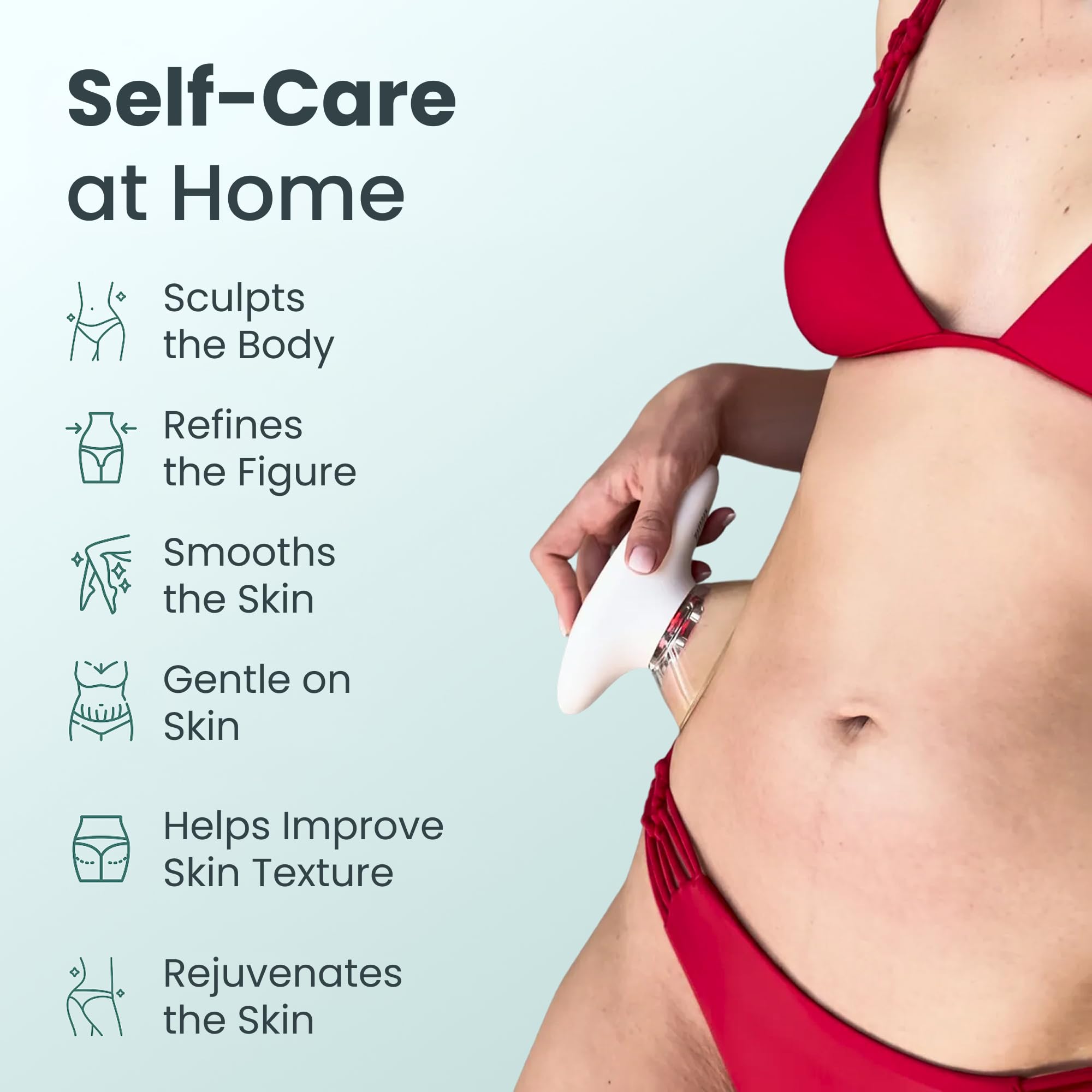 SCULPIFLEX gel en mano que mejora deslizamiento y confort