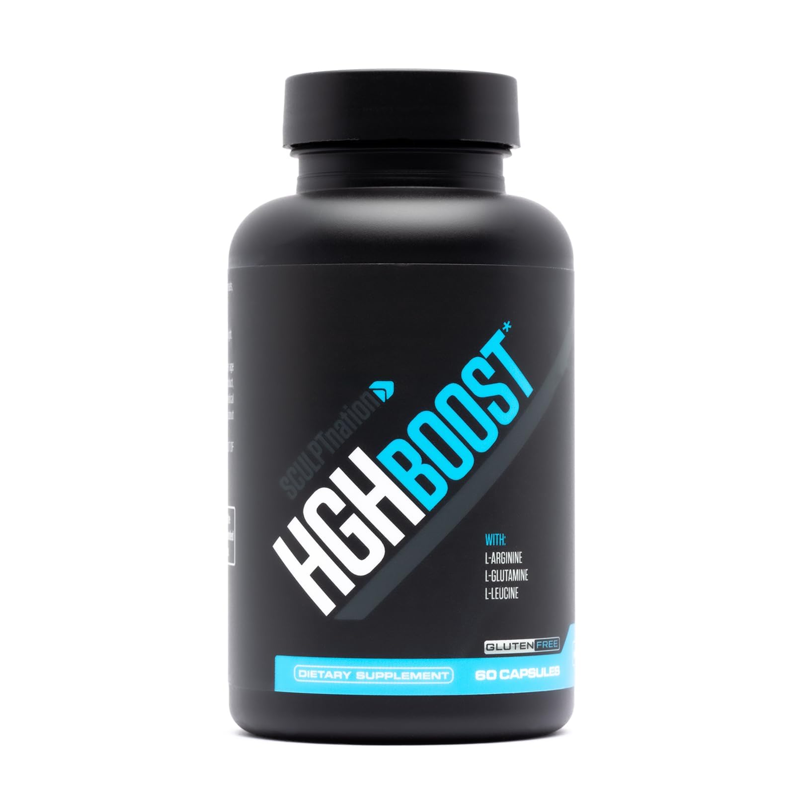 Sculpt Nation frasco frontal mostrando diseño y cantidad de cápsulas útil para decisión