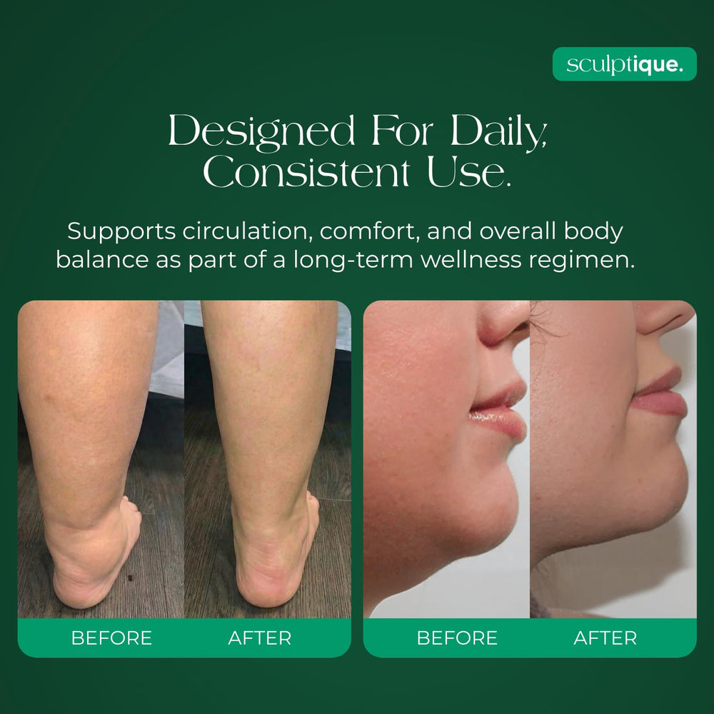 Sculptique plantas diente de león y bardana como ingredientes clave