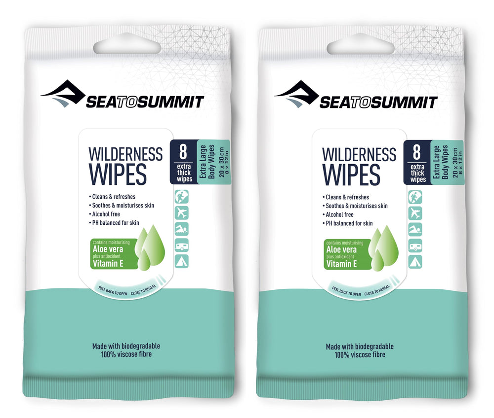 Sea to Summit paquete frontal mostrando diseño y cantidad