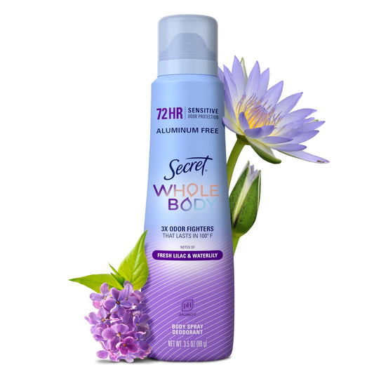Secret envase frontal muestra diseño y beneficio frescura duradera