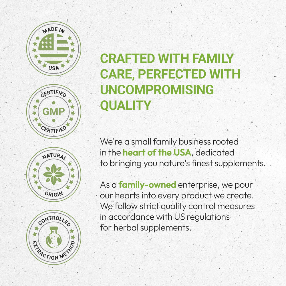 Secrets of the Tribe etiqueta con sellos USDA Organic y pruebas de laboratorio para confianza
