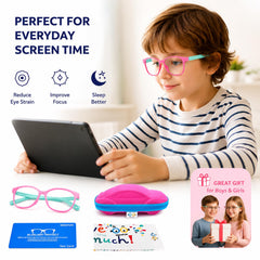 SEEAFUN funda en forma de coche protegiendo las gafas para transporte seguro