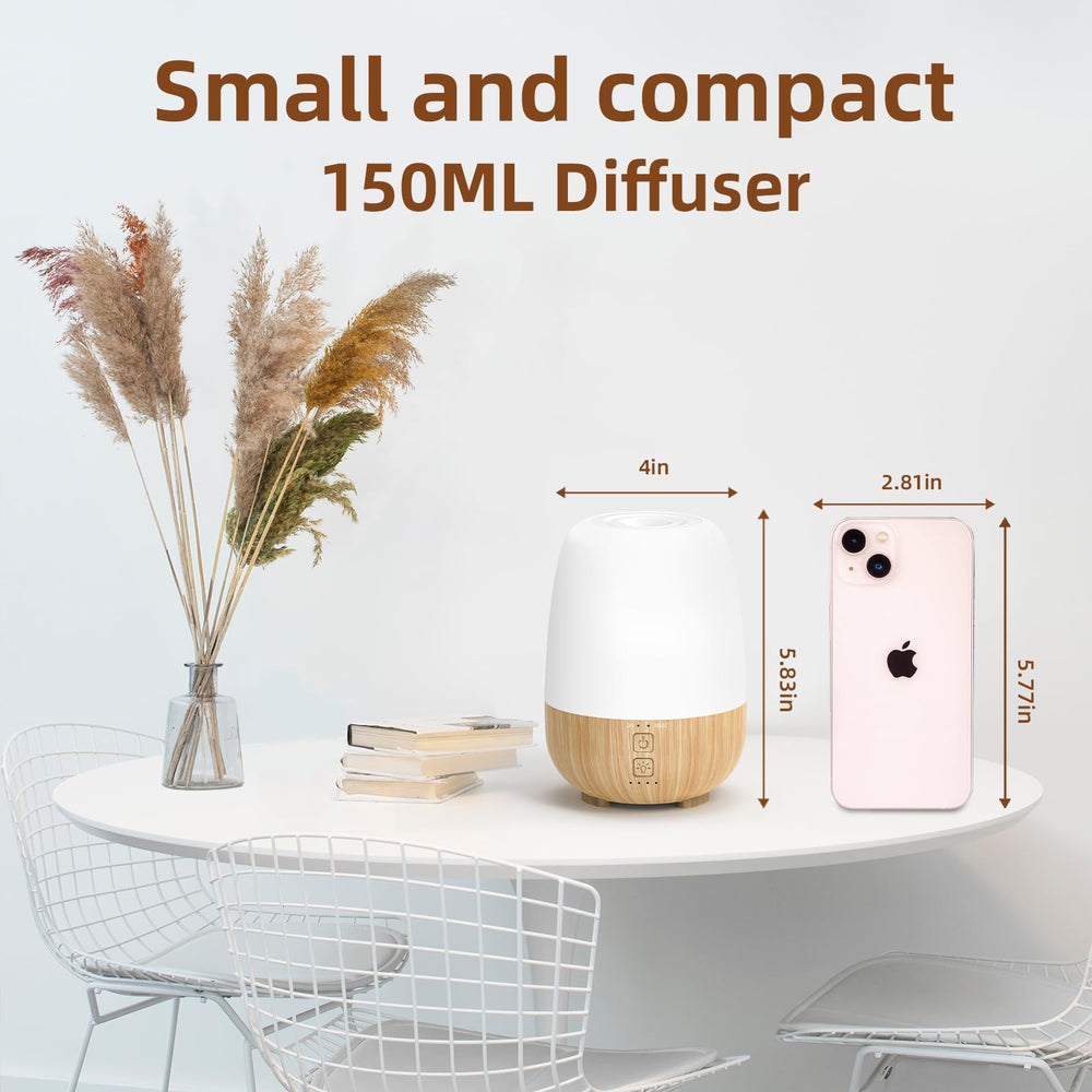 SEEDSEEL difusor en uso en sala creando ambiente y aroma continuo