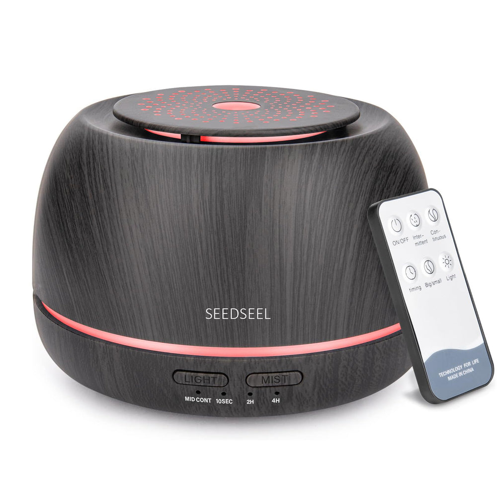 SEEDSEEL difusor frontal mostrando diseño moderno y control fácil