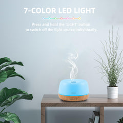SEEDSEEL luces LED 7 colores en ciclo para ajustar ambiente y estado de ánimo