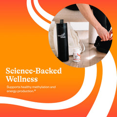 Seeking Health persona masticando pastilla demostrando comodidad