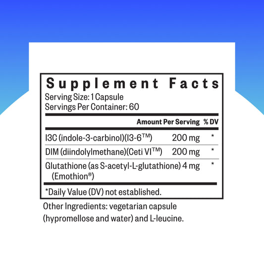 Seeking Health detalle de etiqueta con ingredientes y beneficios para claridad informativa