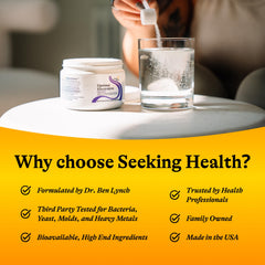 Seeking Health producto en gimnasio aportando hidratación tras ejercicio