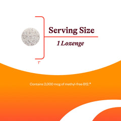 Seeking Health pastilla sublingual en mano ilustrando administración sencilla