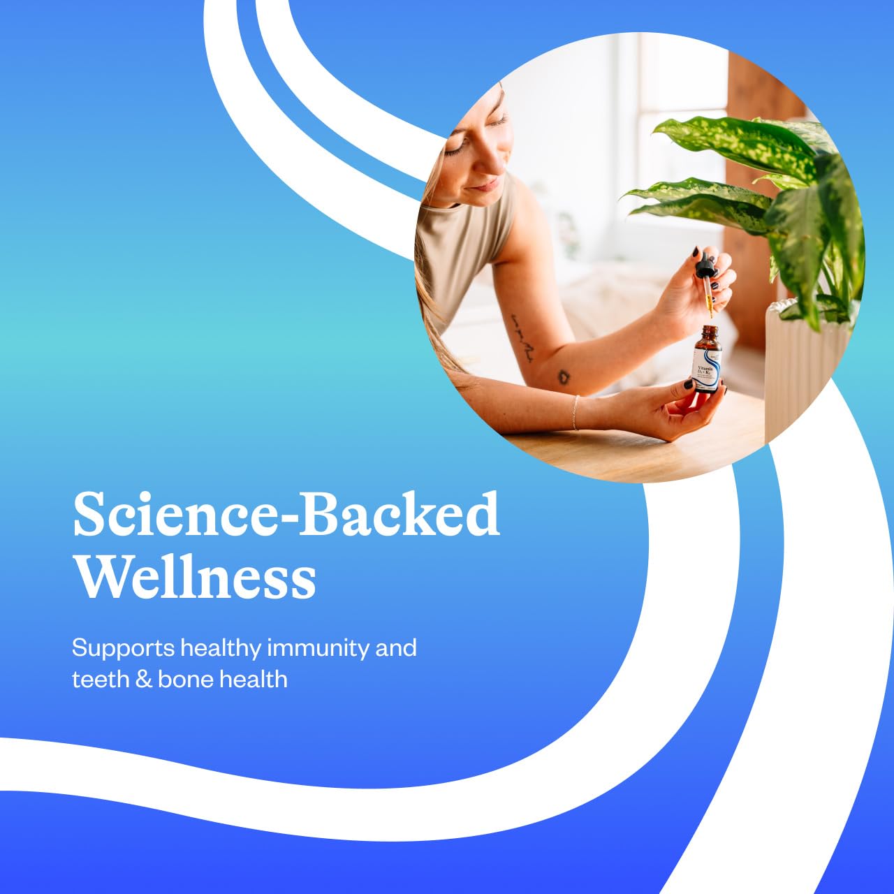 Seeking Health envase de 30 ml que muestra tamaño práctico para viajar