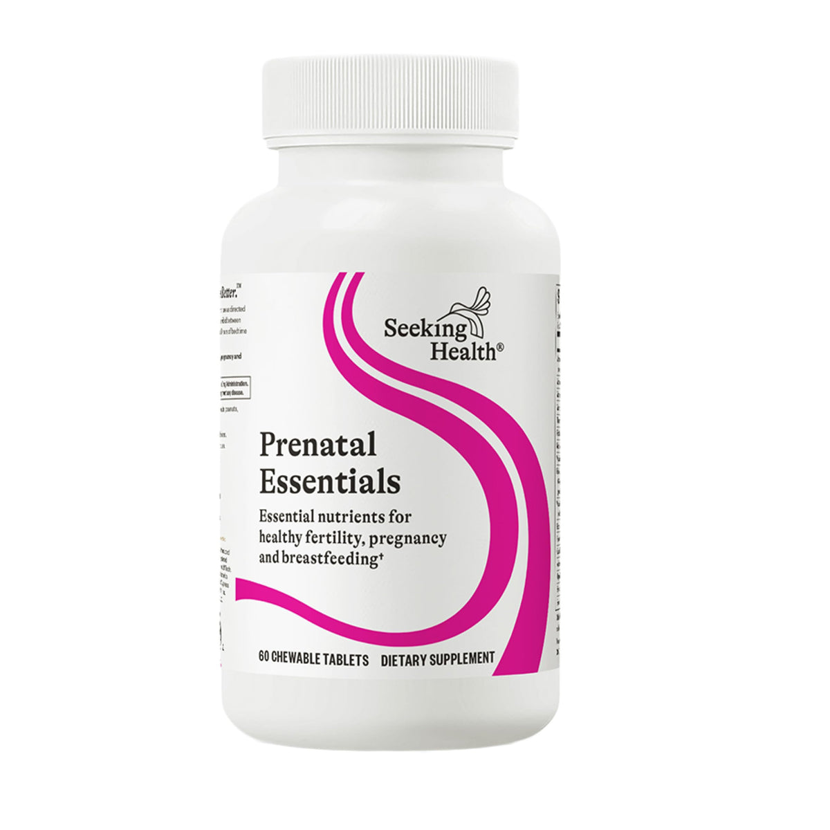 Seeking Health Prenatal Essentials tabletas masticables para embarazo saludable