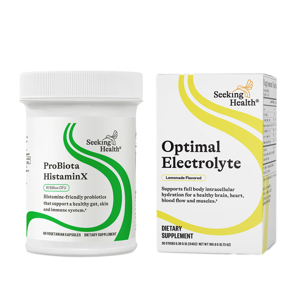 Seeking Health producto en ambiente lifestyle, apoyo a rutina saludable