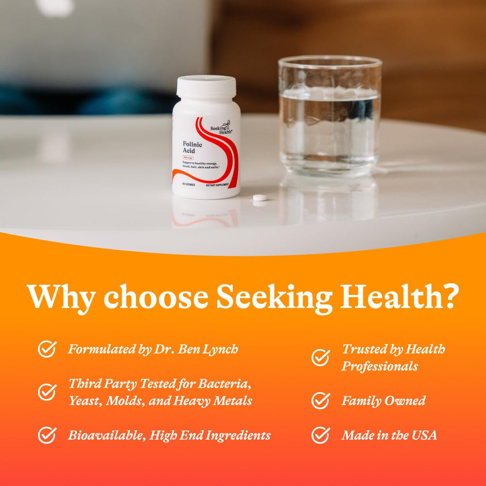 Seeking Health pastillas en una cocina sugiriendo uso fácil en rutina diaria