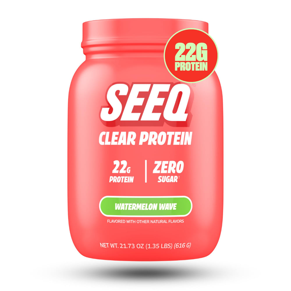 SEEQ envase frontal Watermelon Wave, presentación atractiva y refrescante
