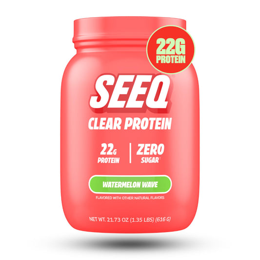 SEEQ envase frontal Watermelon Wave, presentación atractiva y refrescante