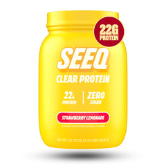 SEEQ envase frontal Strawberry Lemonade, presentación atractiva y refrescante