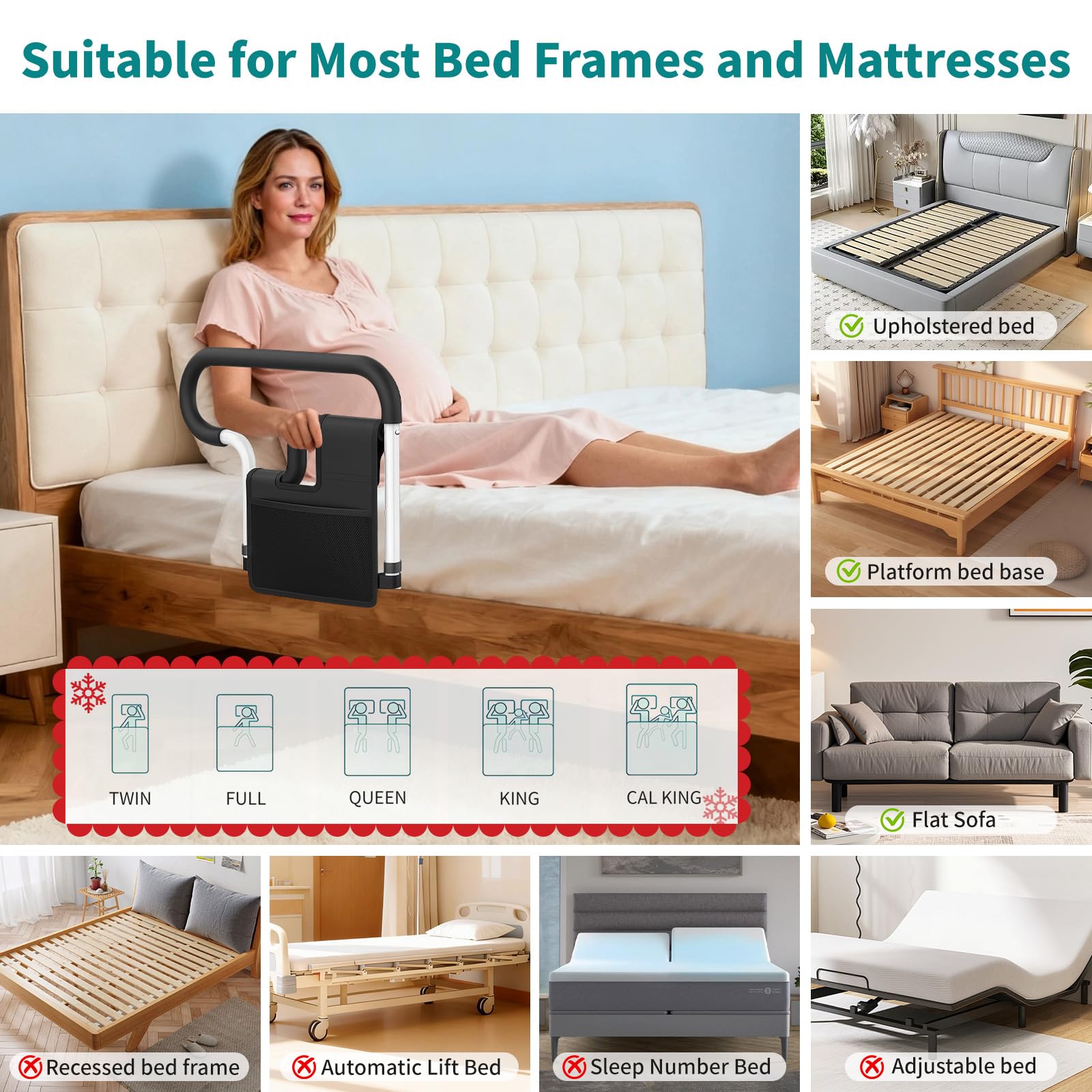 SEESMILE armazón de acero reforzado que ofrece durabilidad