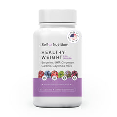 SELF NUTRITION frasco frontal mostrando 60 cápsulas y buena elección