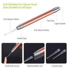 SENLMLER herramienta con punta espiral y muelle, masaje y extracción suave