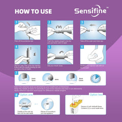 Sensifine cubierta protectora individual para manejo higiénico