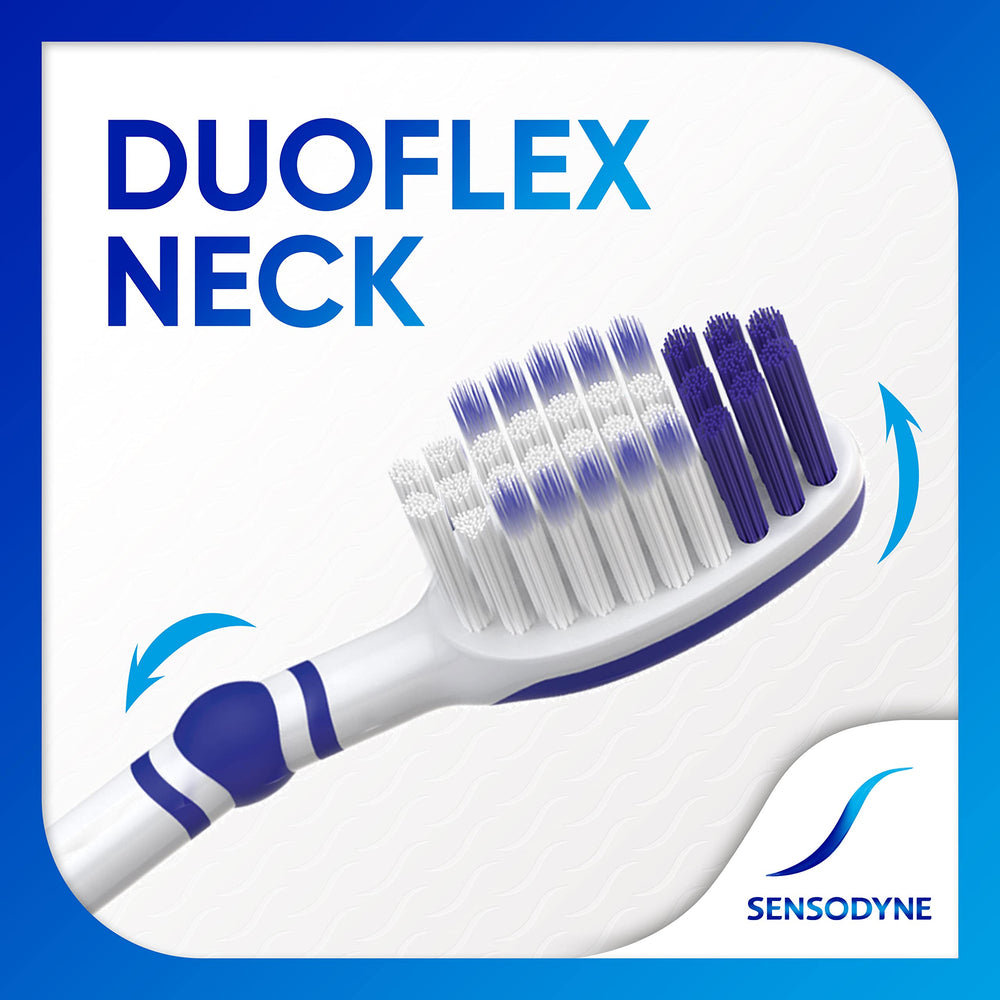Sensodyne detalle del cabezal que facilita limpieza en zonas difíciles