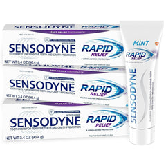 Sensodyne frente del empaque mostrando protección y beneficio inmediato
