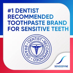 Detalle del ingrediente flúor de estaño Sensodyne para protección