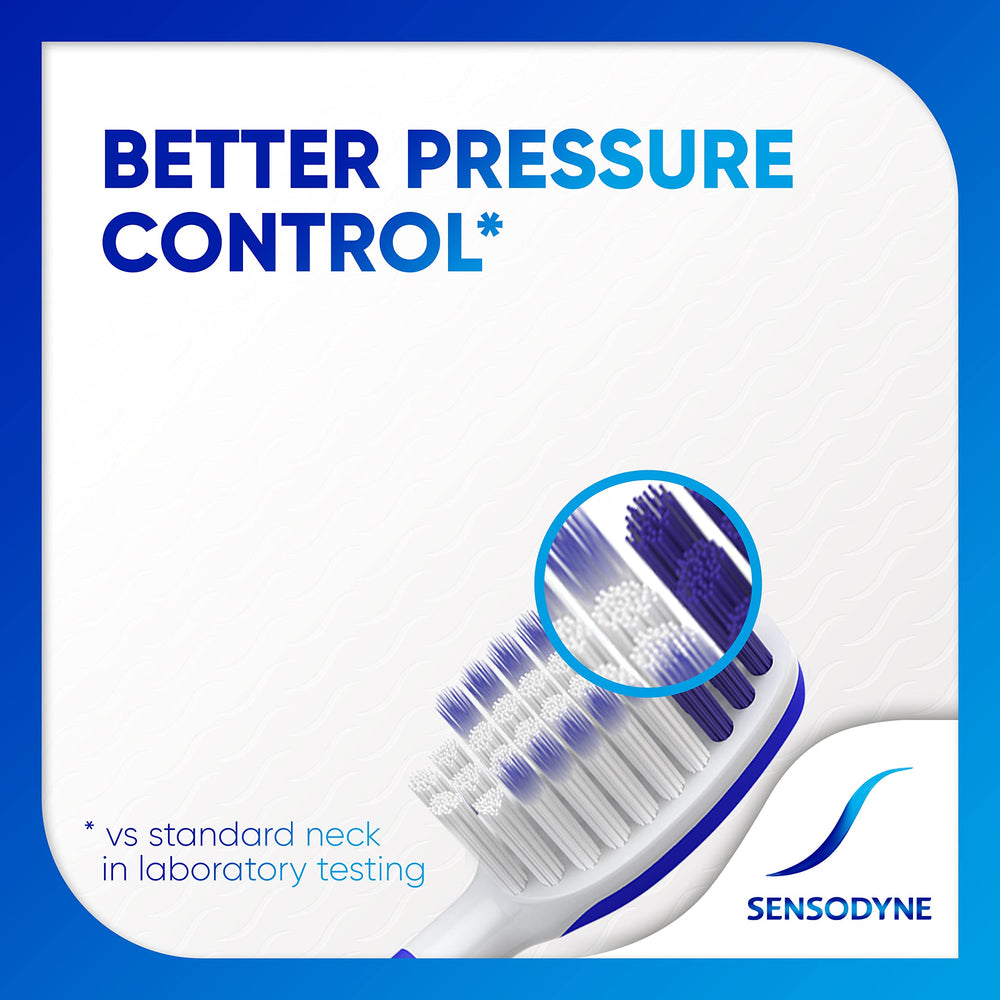 Sensodyne mango ergonómico que mejora el control y sujeción