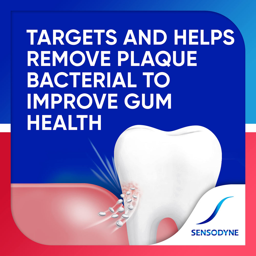 Pack de dos tubos Sensodyne, ideal para reemplazo y ahorro