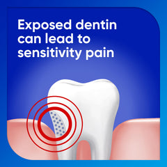 Sensodyne persona cepillando demostrando alivio y frescor inmediato