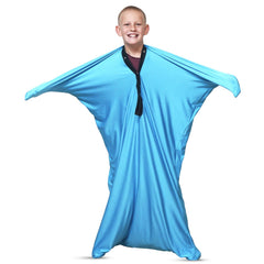 SENSORY4U empaque frontal del body sock mostrando diseño y beneficios