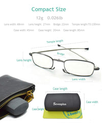 sevenplus gafas sobre mesa en lectura nocturna para confort