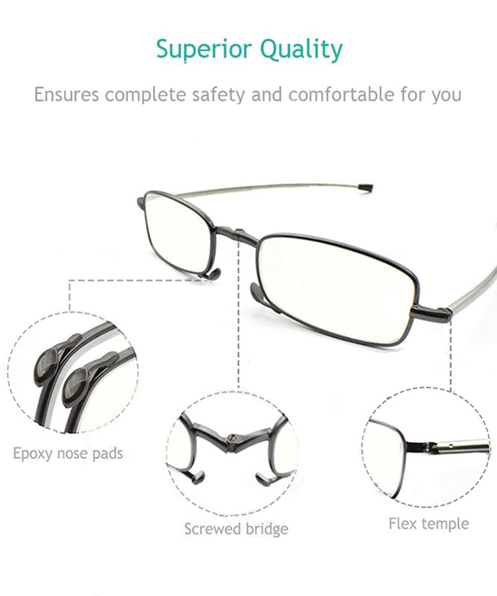 sevenplus gafas en mano para comparar tamaño y portabilidad