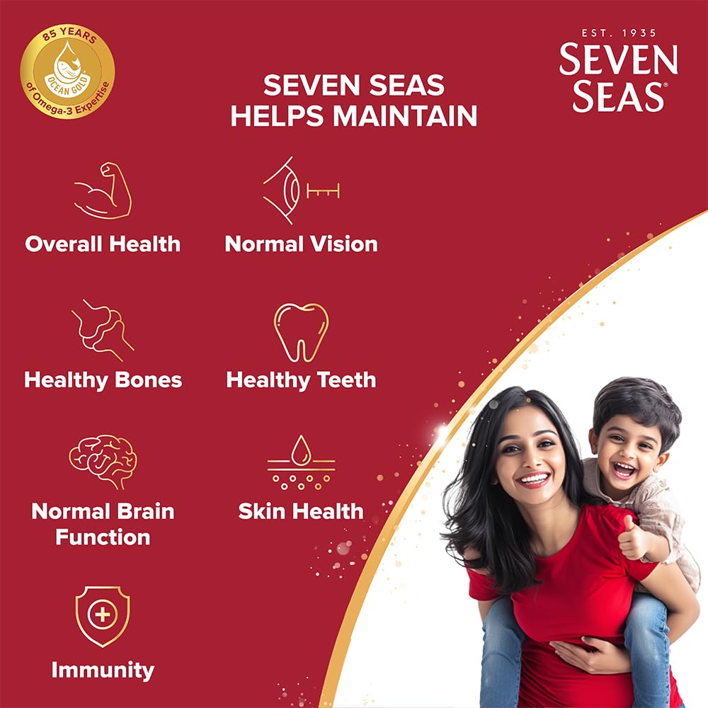 Sevenseas cápsula cortada mostrando aceite interior puro