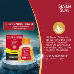 Sevenseas detalle de la etiqueta con información de ingredientes