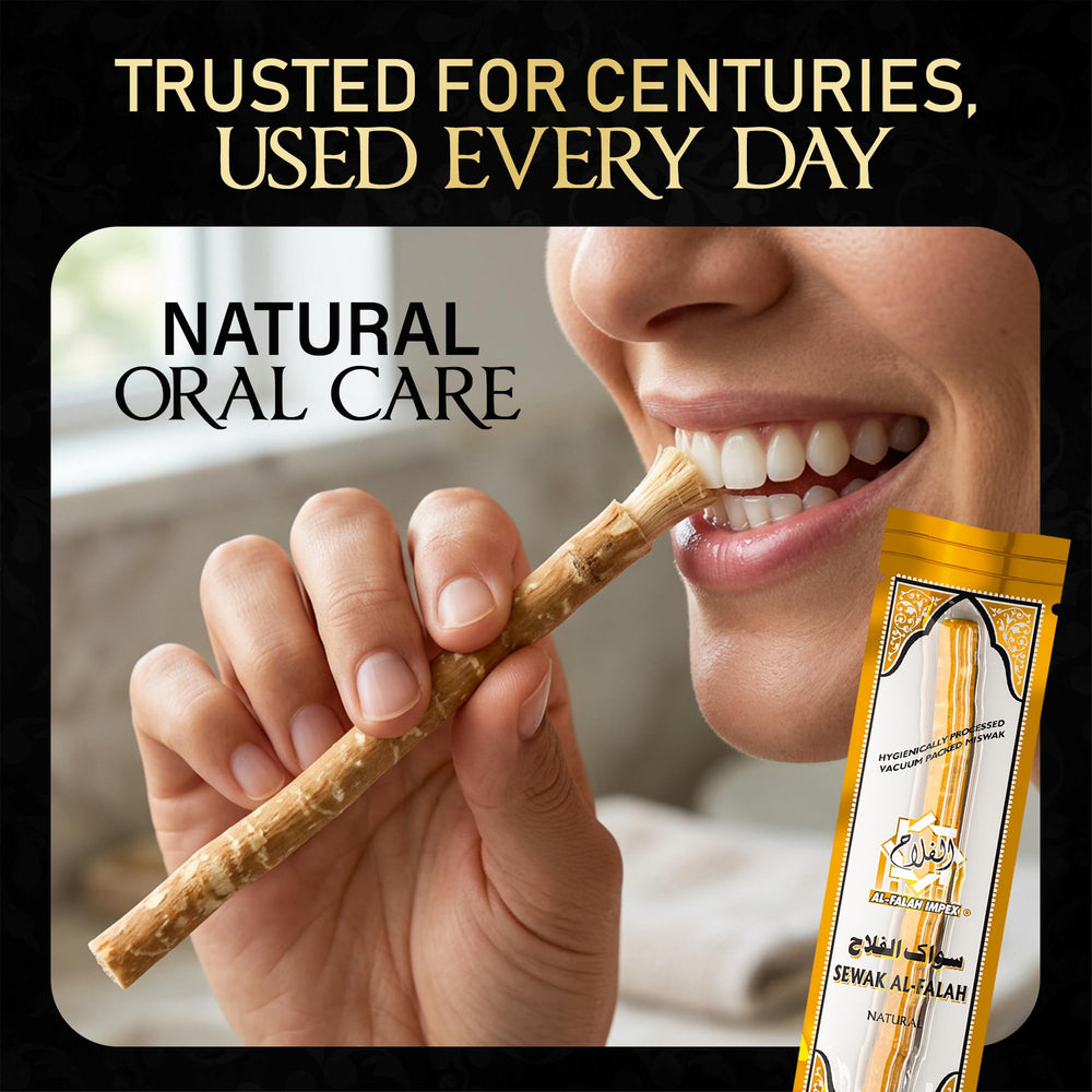 SEWAK AL-FALAH textura de madera natural, producto biodegradable