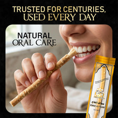 SEWAK AL-FALAH textura de madera natural, producto biodegradable