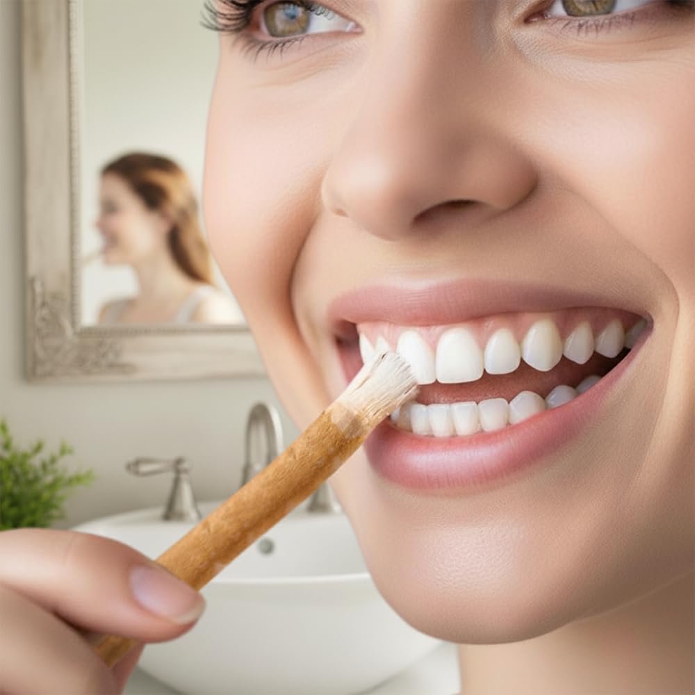 SEWAK AL HARAM miswak dentro de un estuche de viaje, práctico para higiene fuera de casa