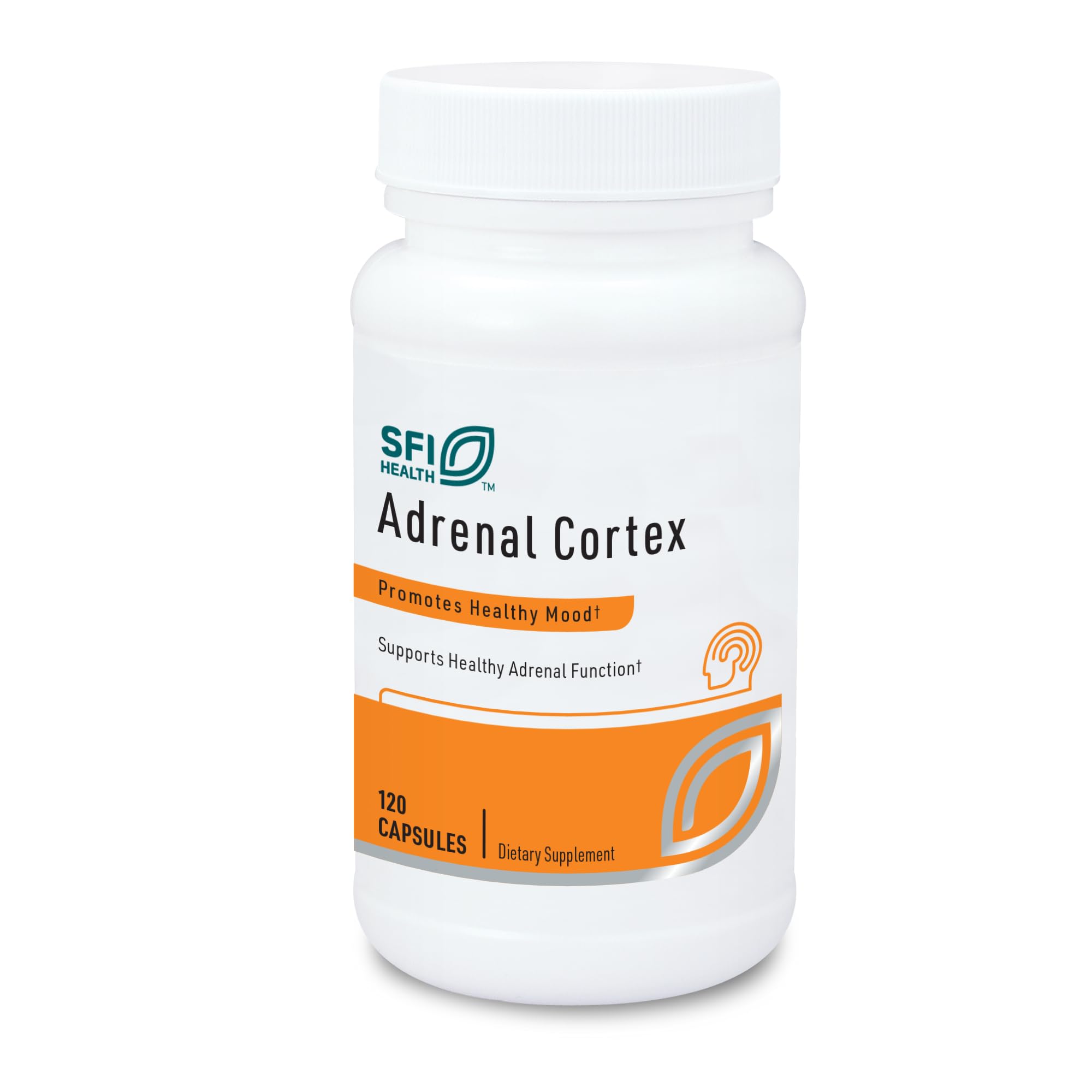 SFI Health envase frontal mostrando cápsulas y marca, ideal para identificación