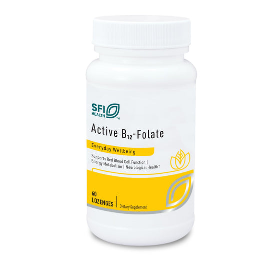 SFI Health Klaire Labs envase frontal con 60 pastillas, presentación clara y confiable