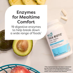 cápsula de Vital-Zymes vista cercana para mostrar textura y fácil ingestión SFI Health